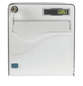 Boîte aux lettres BALTIC blanche 1 porte 2 points de fermeture